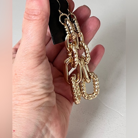 I.N.C. International concepts | Pierced Ear | Chunky Chain | Gold - Picture 7 of 9